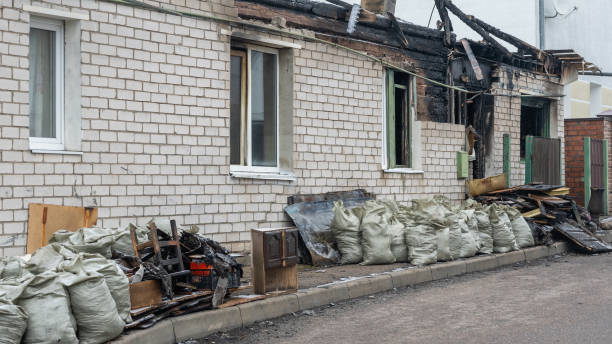 Professional Smoke Damage Removal technician working in Willow Grove, TX
